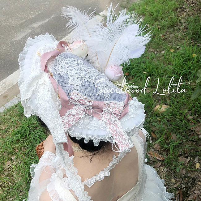 Sweet Wood - Secret Garden In Midsummer - Lolita Bonnet, Necklace, Accessory