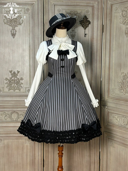 Miss Point - Classic Lolita JSK Customized Stripe Lolita Dress