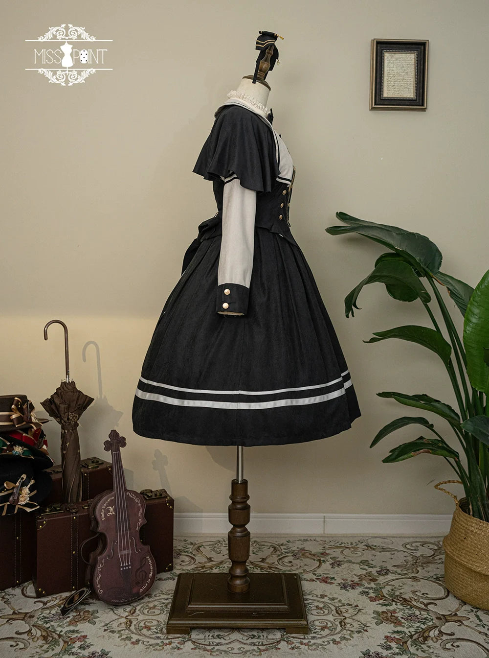 Miss Point - Elegant Lolita Coat - Golden Movement Customized Short Coat