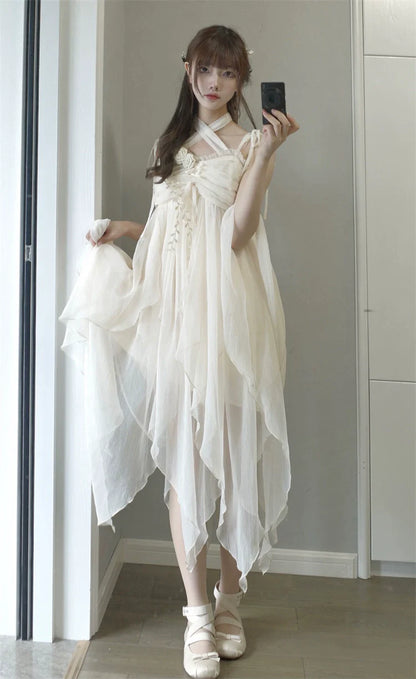 Letters from Unknown Stars - Daily Lolita JSK Dress Summer Elegant Dress