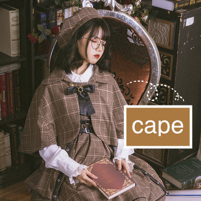 Honey Machine - Little Detective - Gothic Punk Lolita Salopette