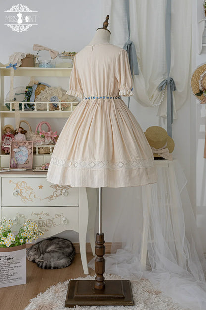 Miss Point - Customized Elegant Lolita OP Dress Cute Daily Girl Short Lolita Dress