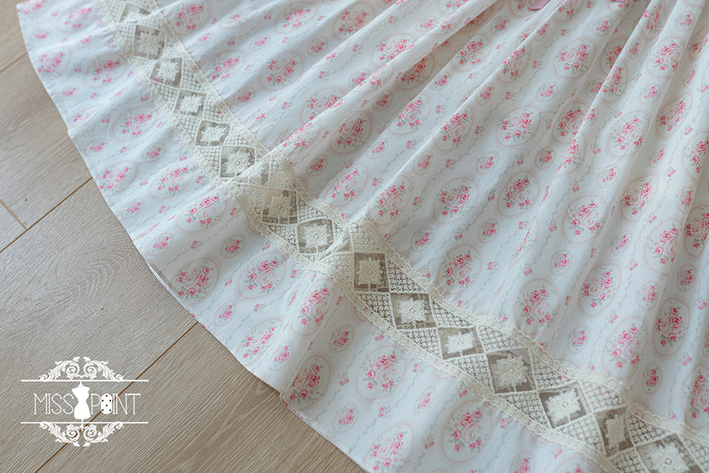 Miss Point - Happy Summer Elegant Lolita Floral OP Dress