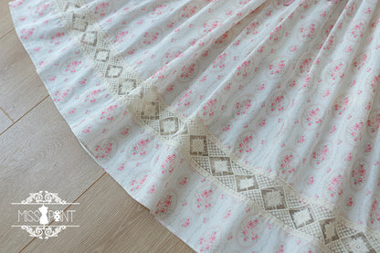 Miss Point - Happy Summer Elegant Lolita Floral OP Dress