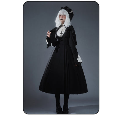 Susin Lolita - Cross Praise - Nun Style Gothic Lolita Dress and Blouse