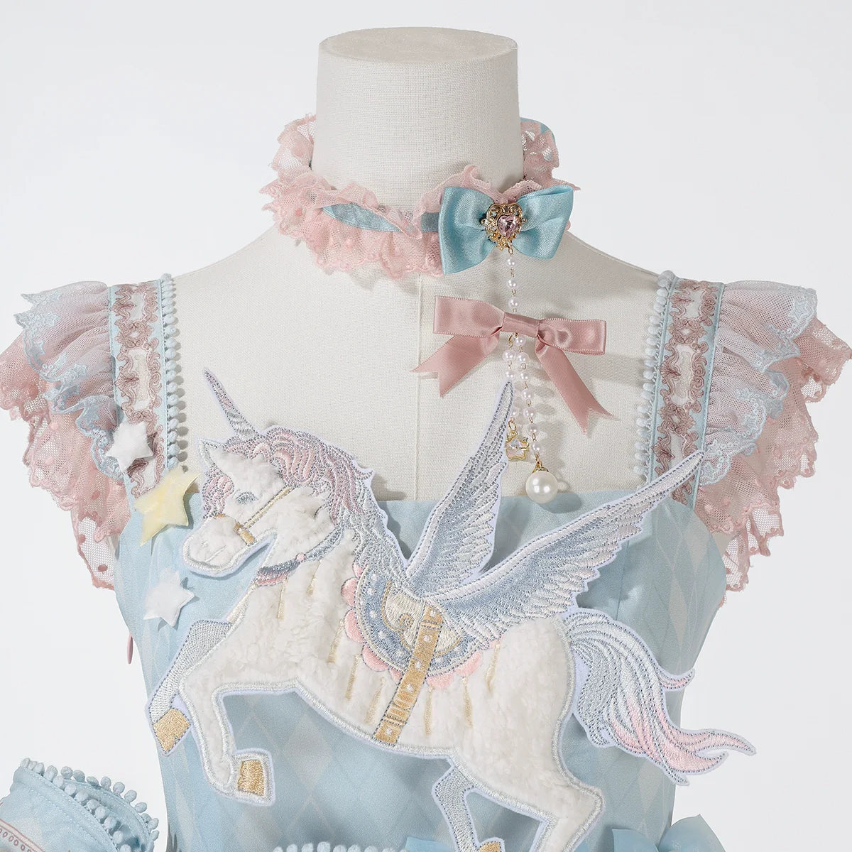 Designer Gift - CloudPlay - Sweet Lolita JSK Dress, Carousel Print