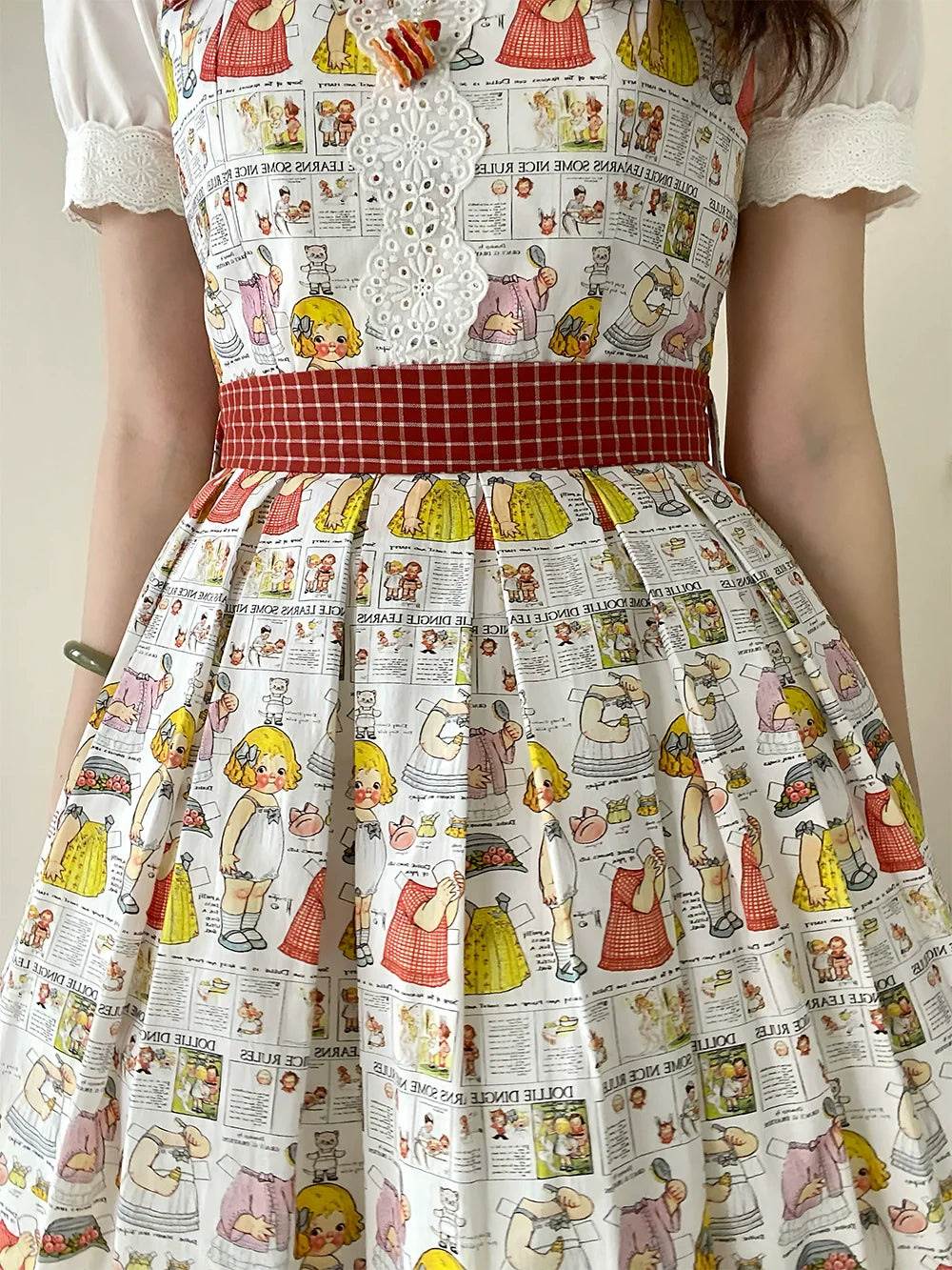 Miss Cube - Dress Up Dolls - Summer Kawaii Lolita JSK Dress Customized Size