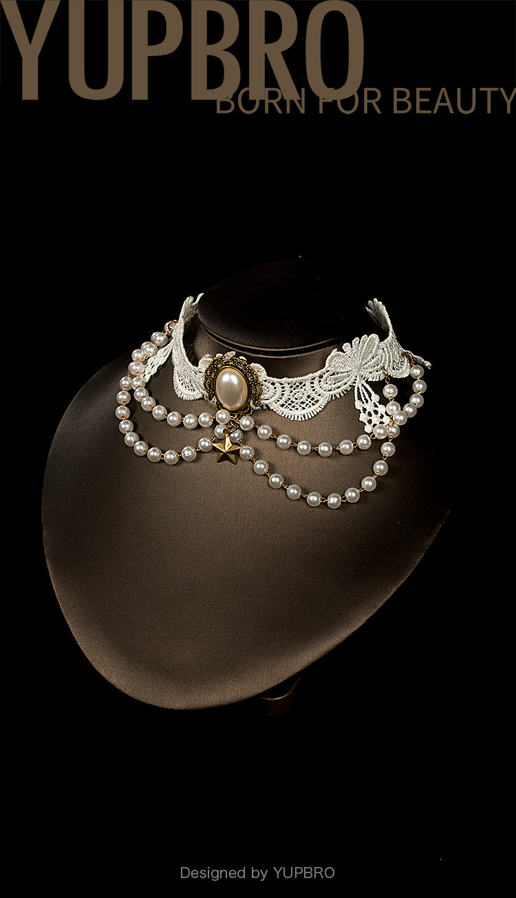 Youpairui - Snow White Sweet Lolita OP Dress