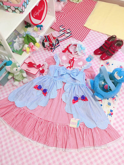 Fluff Mollie - Bean Breakfast - Sweet Lolita Overskirt Daily Daily Petaled Skirt