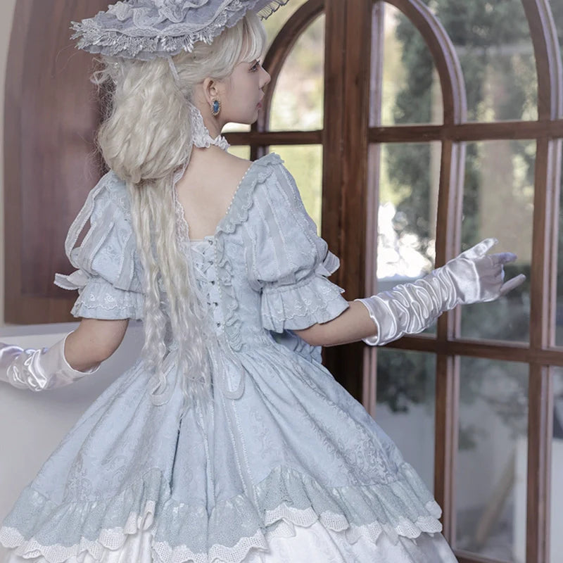 Rose Island - Fairytale Dance - Princess Lolita OP Halter Neckline Dress