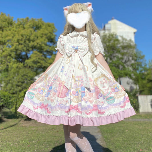 Miss Tao - Socialite Party - Sweet Lolita Tea Party Summer JSK Dress
