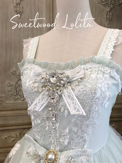 Sweet Wood - Secret Garden In Midsummer - Elegant Lolita Bridal JSK