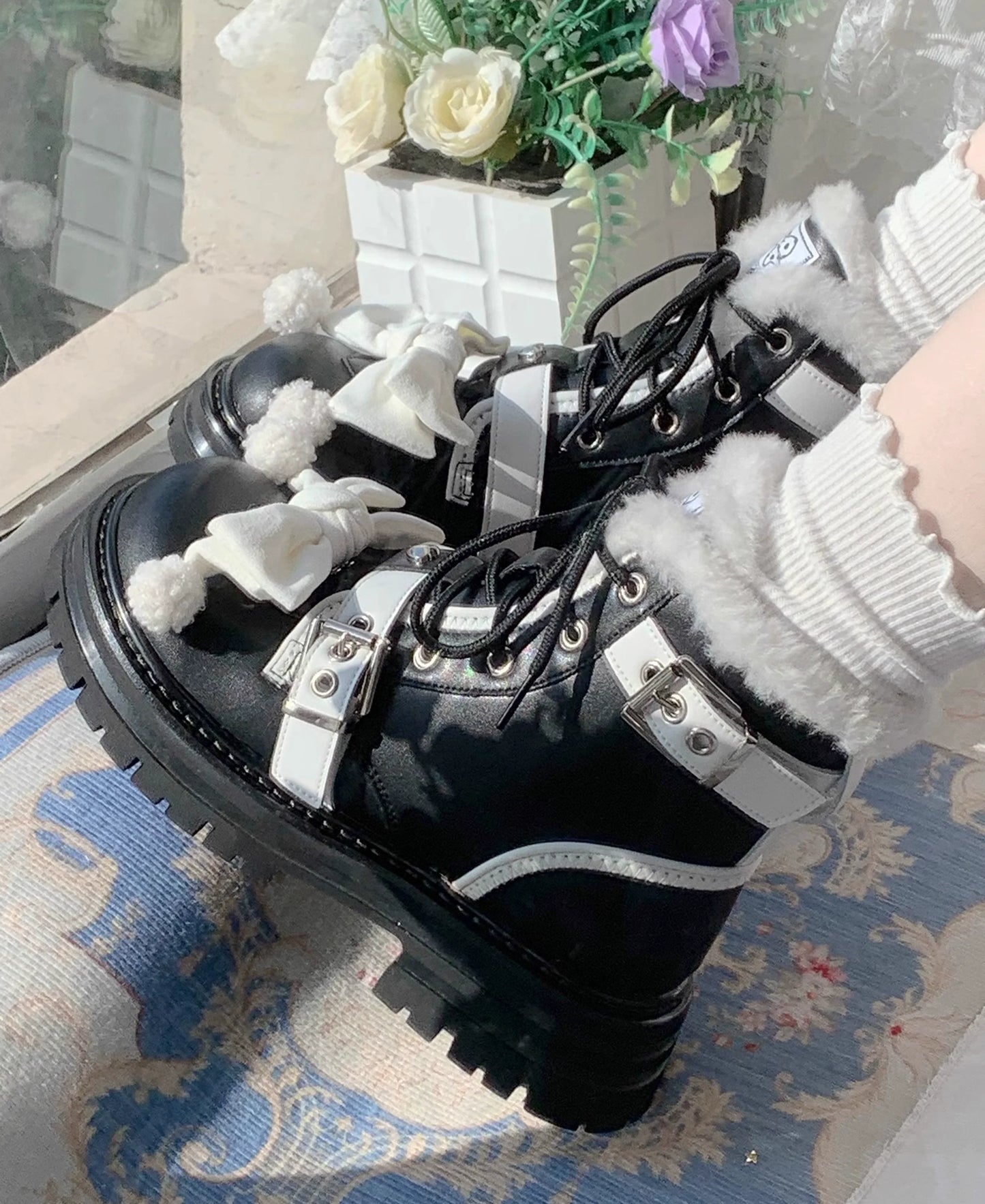 StarsCrwon - Sweet Lolita Shoes Winter Lolita Martin Boots