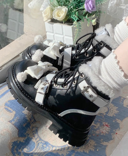 StarsCrwon - Sweet Lolita Shoes Winter Lolita Martin Boots