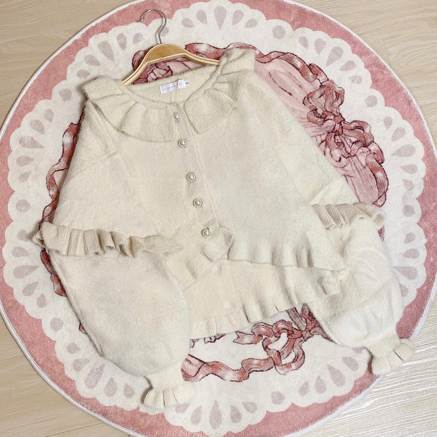 MIST - Small Ointment - Sweet Lolita Thick Sweater Coat Puff Sleeve