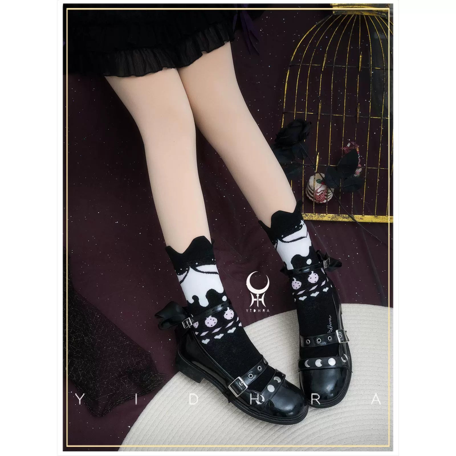 Yidhra - Christmas Lolita Socks Sweet Ankle Socks
