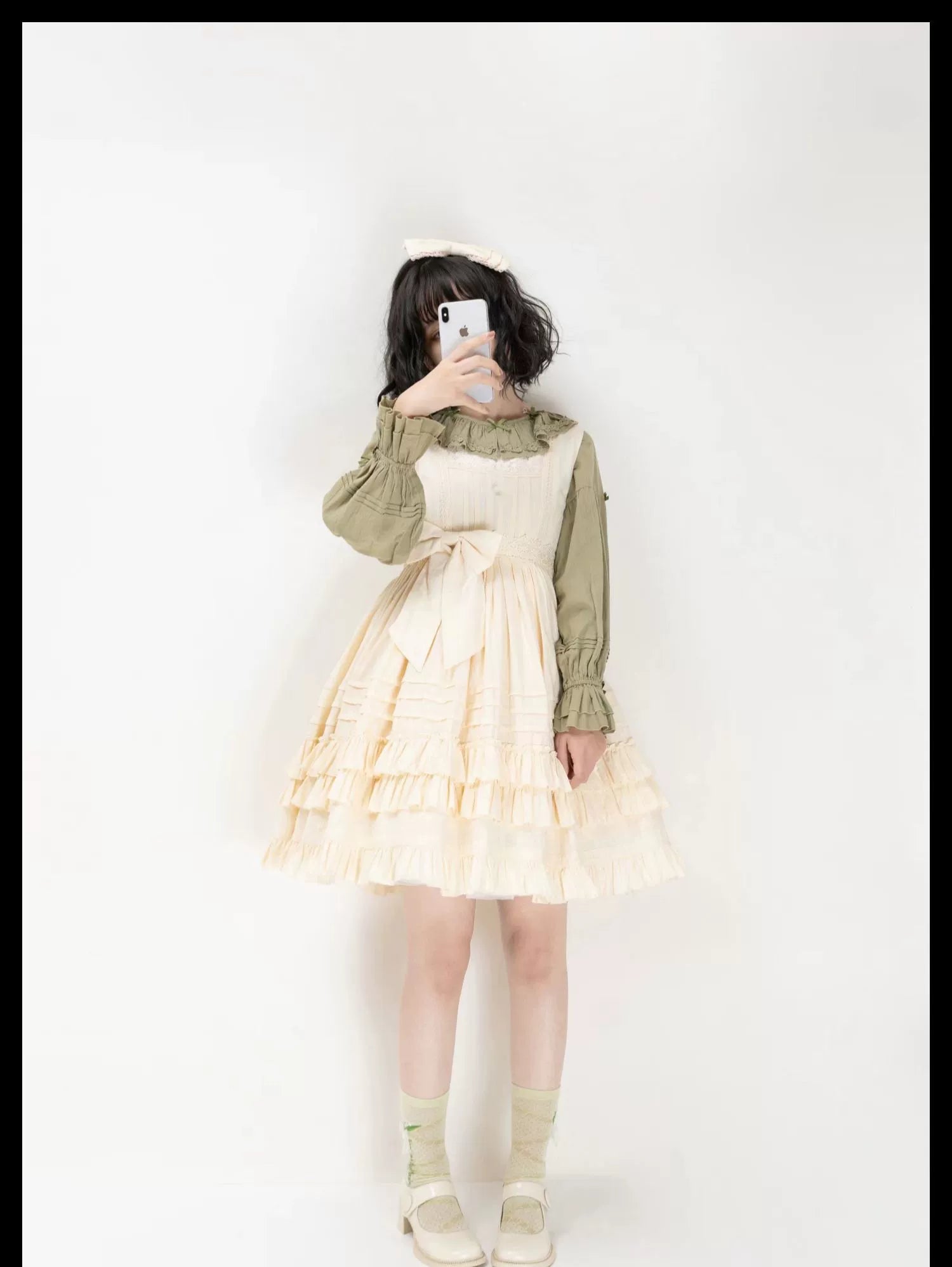 Strawberry Witch - Elegant Lolita Jumper Dress Solid Color JSK