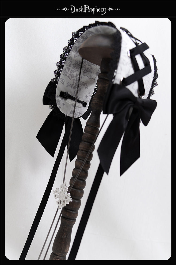 DuskProphecy - Coccyx - Elegant Lolita Hair Accessories Set Multicolors