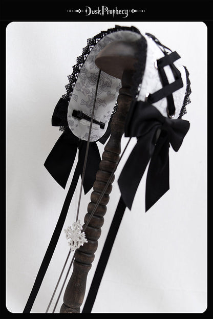 DuskProphecy - Coccyx - Elegant Lolita Hair Accessories Set Multicolors