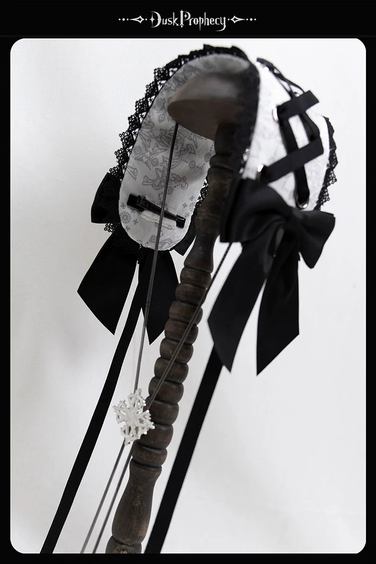 DuskProphecy - Coccyx - Elegant Lolita Hair Accessories Set Multicolors