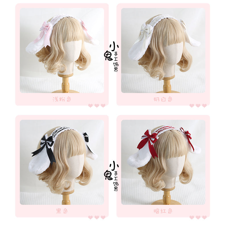 Xiaogui - Sweet Lolita Rabbit Ear KC Headband