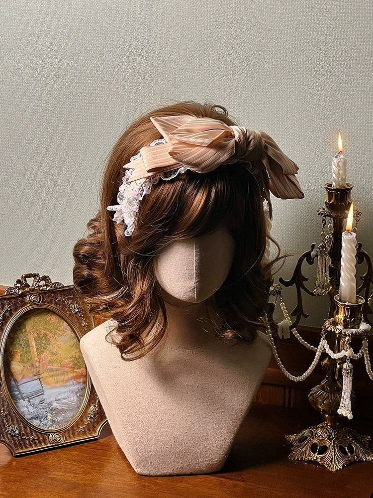 Alice Girl - Arrogant Miss - Sweet Lolita Headband Bow KC Head Accessory