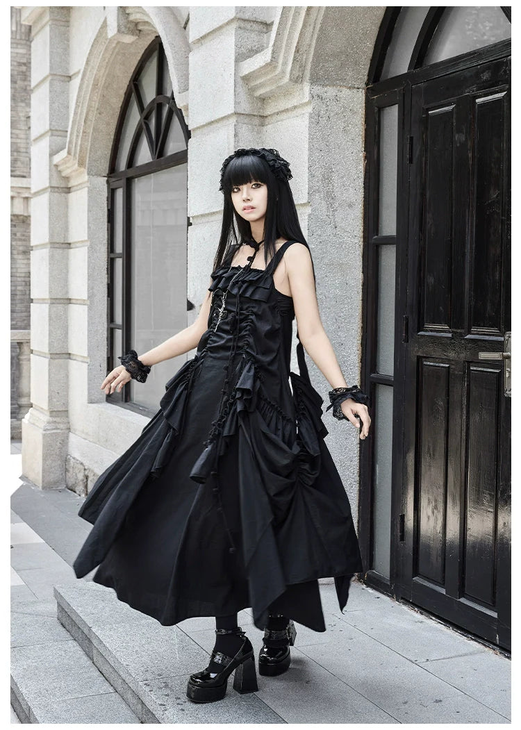 With PUJI - Dream - Daily Twins Lolita JSK, Loose Fit, Hidden Pockets