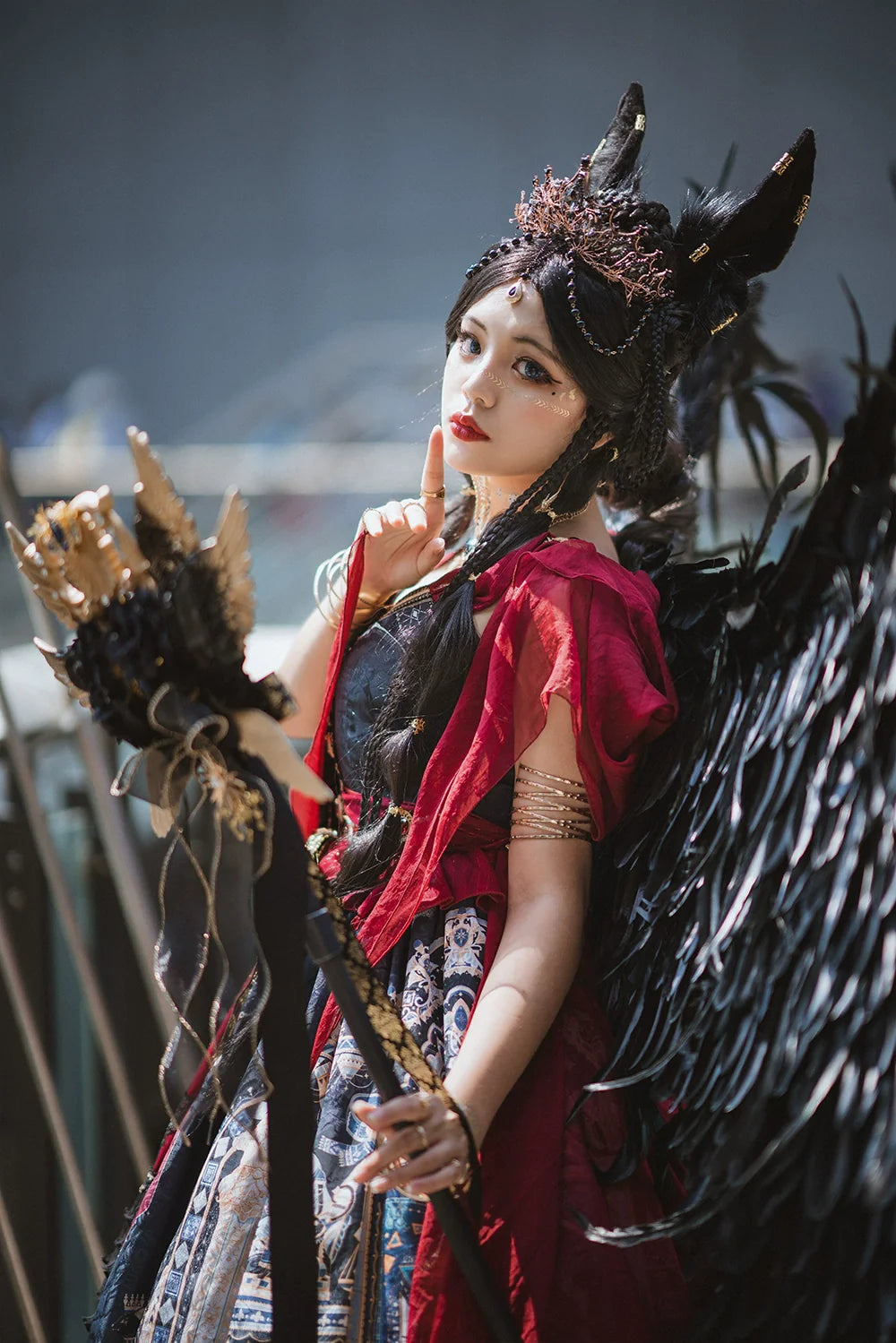 Miss Point - Dusk Best - Egyptian Lolita Dress Set Gorgeous JSK