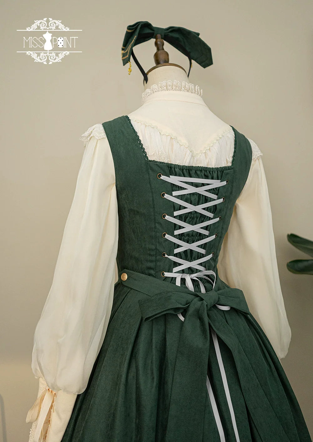 Miss Point - Customized Lolita Jumper Dress - Elegant College Lolita JSK
