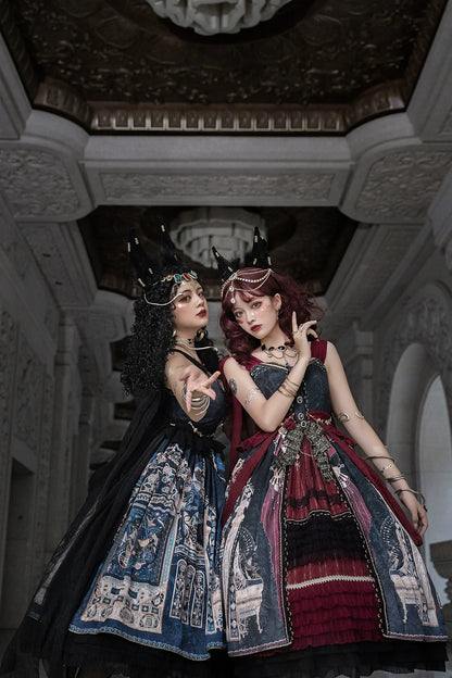 Miss Point - Dusk Best - Egyptian Lolita Dress Set Gorgeous JSK