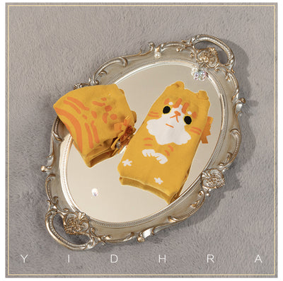Yidhra - Cute Cat Cotton Lolita Socks