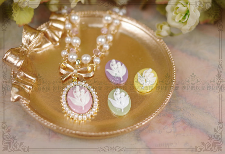 Rose of Sharon - Retro Lolita Necklace 4 Colors