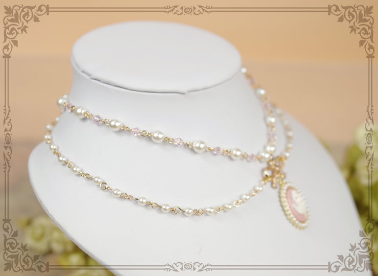 Rose of Sharon - Retro Lolita Necklace 4 Colors