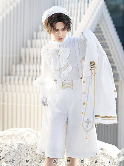 Forest Fluorescent Carps - Choir - Ouji Lolita Suits Multicolor