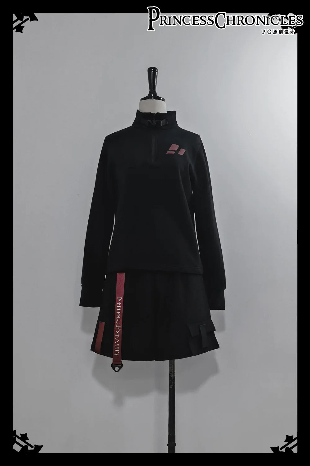 Princess Chronicles - Nameless Blade - Waste Soil Ouji Lolita Black Shorts and Leggings