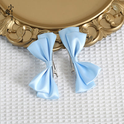 Xiaogui - Sweet Lolita Ponytail Lolita Bow Hair Clips