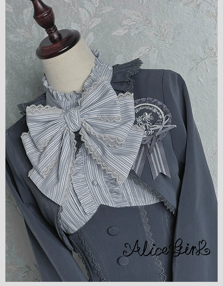 Alice Girl - Duke of Victoria - Classic Lolita SK & Overskirt Set