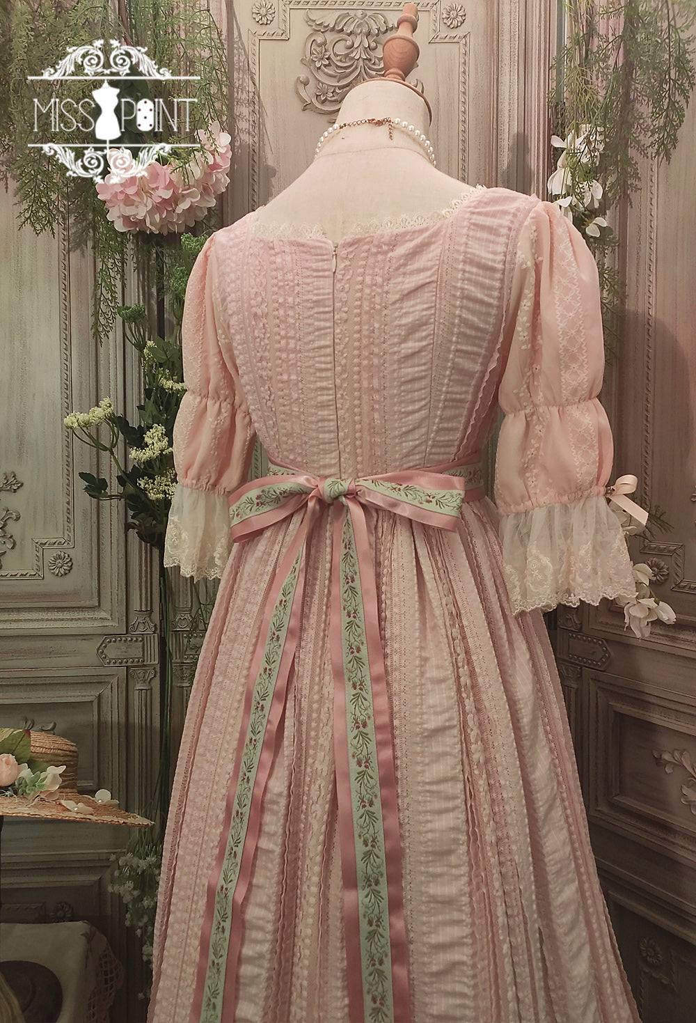 Miss Point - The Sally Gardens - Multicolors Ribbon Lolita Sash