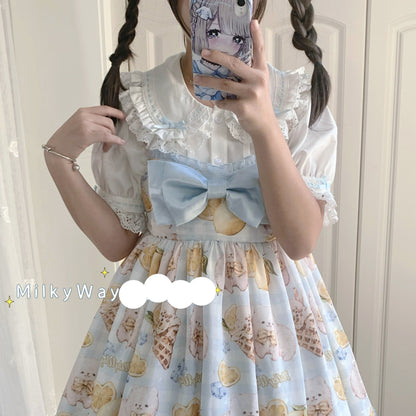 Milky Way - Lemon Puppy Lolita JSK Dress