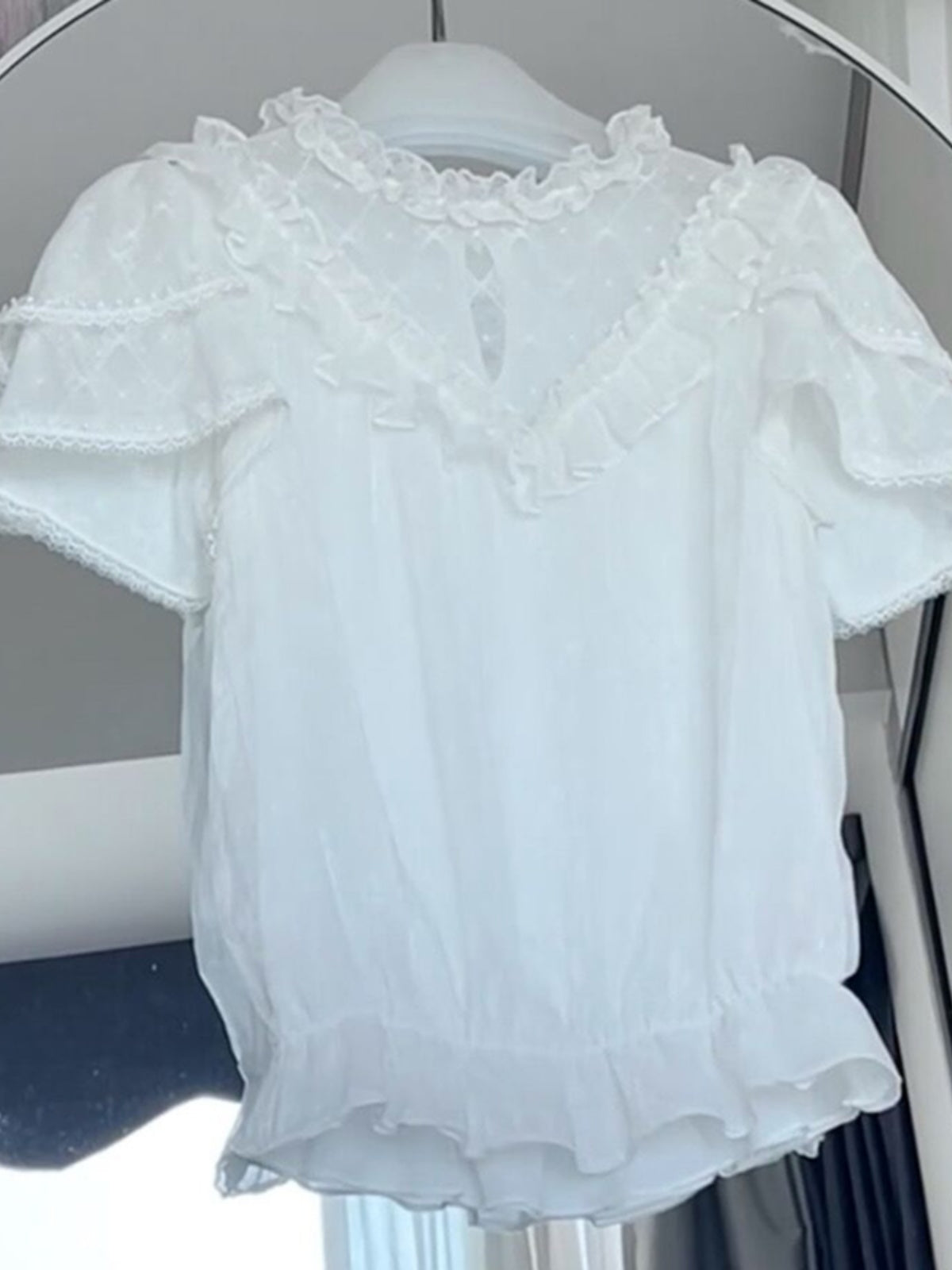 Sakurada Fawn - Plus Size Lolita Short Sleeve Shirt
