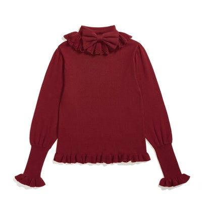 PPX STUDIO - Sweet Lolita Woolen Sweater Multicolors