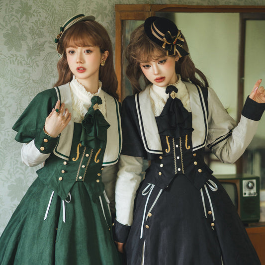 Miss Point - Elegant Lolita Coat - Golden Movement Customized Short Coat