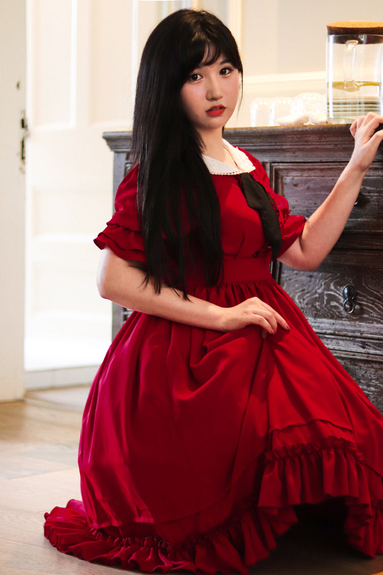 Sweet Wood - Plus Size Vintage Lolita OP Dress