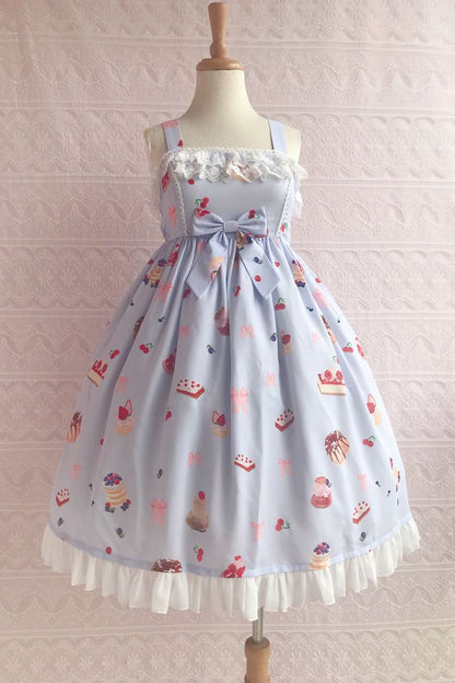 Yilia - Sweetheart Berry - Kawaii Lolita JSK Dress