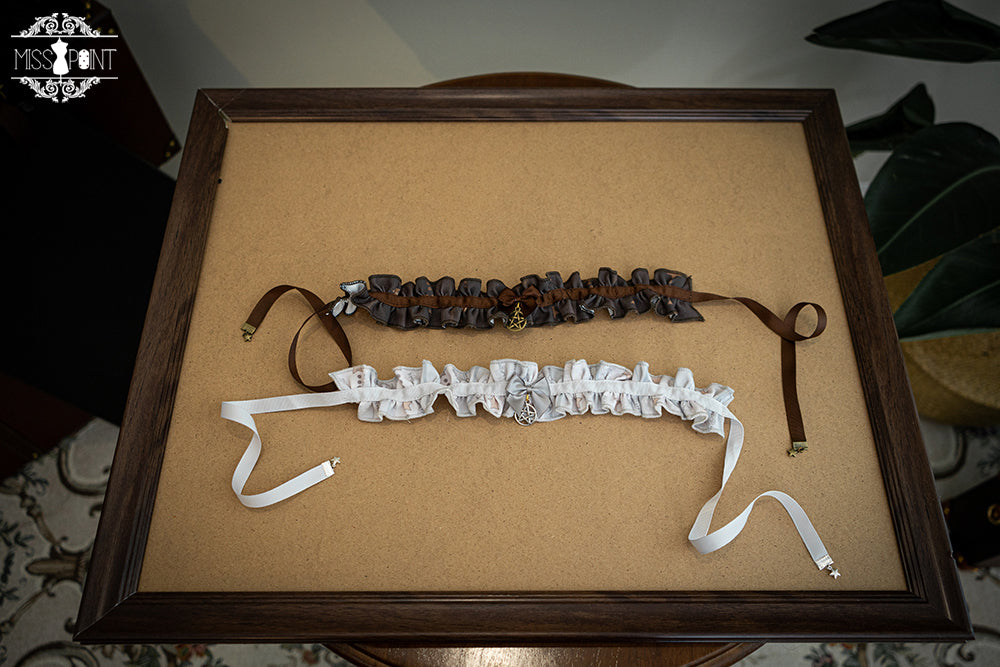 Miss Point - Demon Hunter's Diary - Lolita Accessories Hat KC Necklace Brooch Waistband