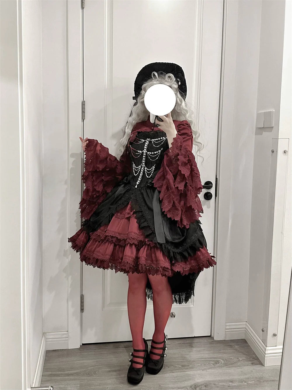 LeMiroir - Saint - Gothic Lolita Bolero Skirt Mermaid Dress Corset