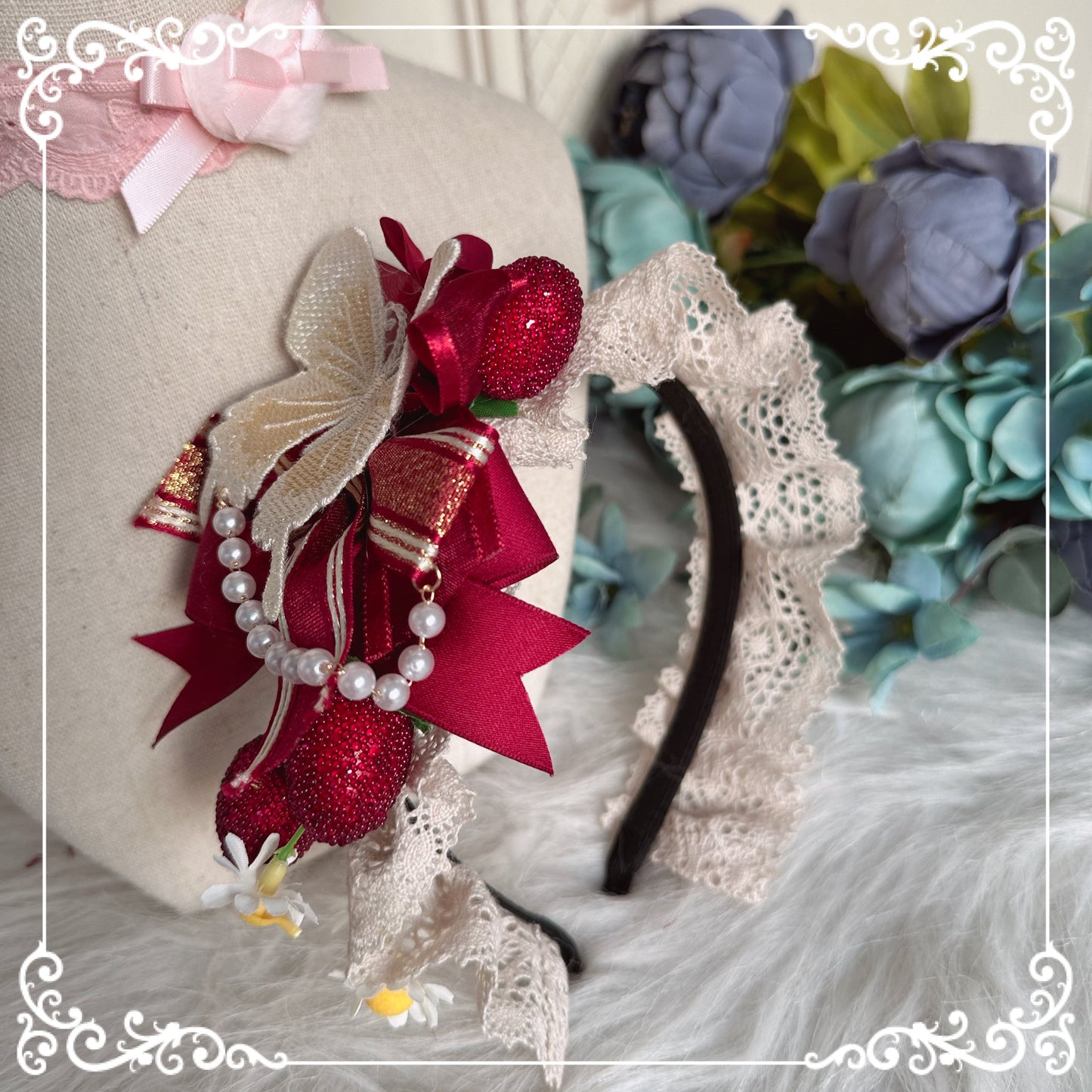 Chestnut Lolita - Country Lolita Hand-made Headdress Accessory
