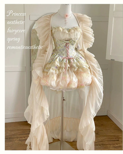 Diamond Honey - Sweet Lolita JSK Dress Sleeveless Dress for Spring Summer