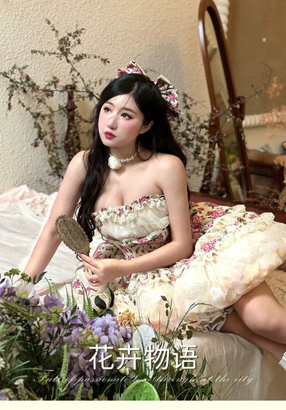 Diamond Honey - Sweet Lolita JSK Dress Sleeveless Dress for Spring Summer