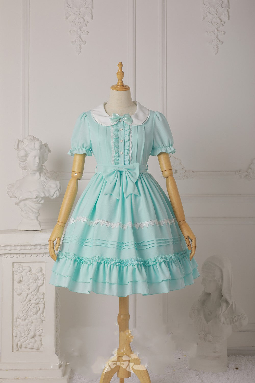 Strawberry Witch - Ice Cream Puffs - Sweet Lolita OP